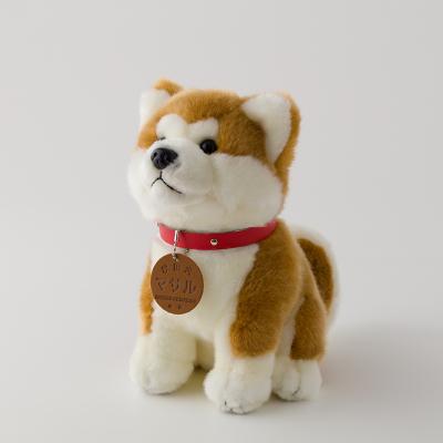 ふるさと納税 大館市 秋田犬マサル　ハンドパペット&ぬいぐるみ　座りMサイズセット |  | 02