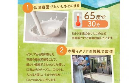 ＜牧成舎＞飛騨の牛乳屋さんが作った こだわりの フレッシュモッツァレラチーズ（100g×2個）| チーズ DF036