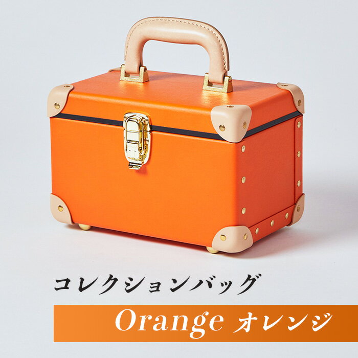 【ふるさと納税】26-04C【オレンジ】コレクションバッグ　SS