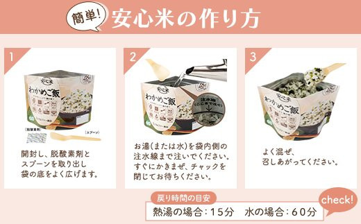 非常食3日家族4人分【安心米9食セット】防災 備蓄 長期/アルファ化米/食物アレルギー対応