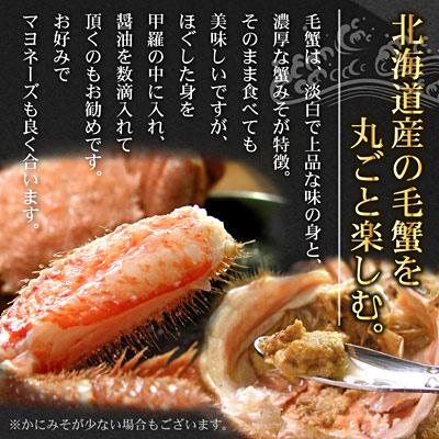 ふるさと納税 根室市 ボイル毛がに400g前後×2尾 F-07010 |  | 01