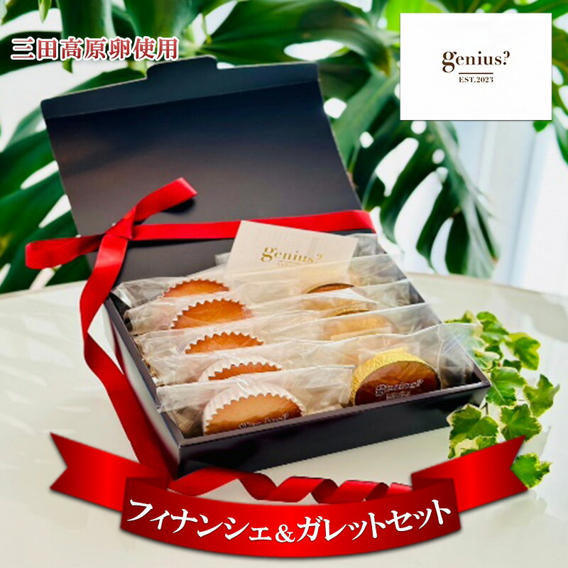 【ふるさと納税】 焼き菓子 フィナンシェ＆ガレットセット ( 三田高原卵使用 ガレットデロア 5個 / フィナンシェ 5個 )洋菓子 焼き菓子 ヘルシー スイーツ ギフト 贈答 お菓子 おやつ 送料無料 兵庫県 三田市[ 3d28bae530004 ]