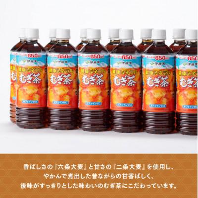 ふるさと納税 川南町 伊藤園　健康ミネラル むぎ茶650ml×24本PET(川南町) |  | 01