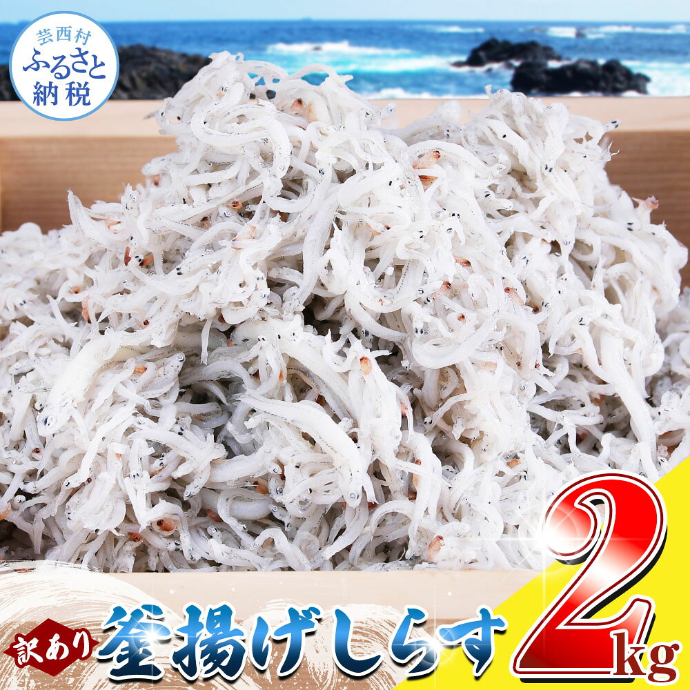 【ふるさと納税】しらす 2kg 訳あり 釜揚げしらす しらす干し ちりめんじゃこ 簡易梱包 ご飯のお供 ごはんのお供 離乳食 子供用 食べ物 お試し 訳アリ 大容量 わけあり 不揃い シラス 国産 釜揚げ 新鮮 鮮度 しらす丼 冷凍配送 ふりかけ 減塩 おかず 12000円