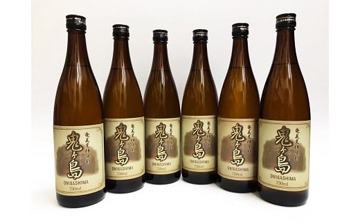 
            黒糖焼酎「鬼ヶ島」25度(750ml×６本)箱入り
          