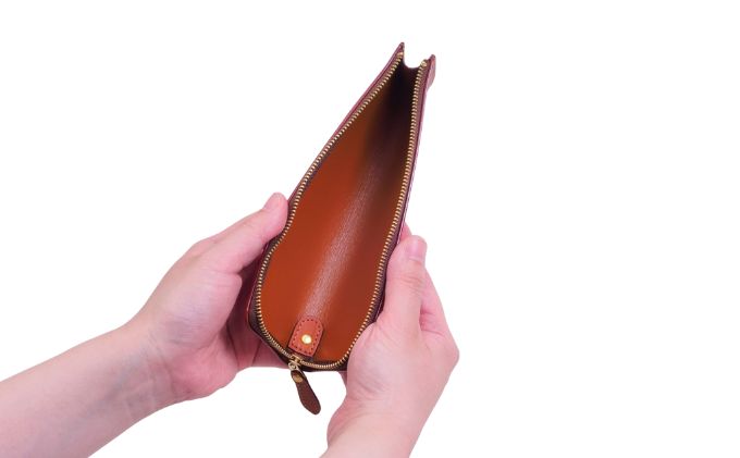 ペンケース キャメル いたがき 《名入れ無》