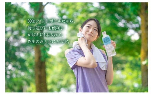 熊本県山江村産 人吉・球磨の名水 ありがとう 500ml×24本 一般社団法人 水都《30日以内に出荷予定(土日祝除く)》水 天然水 ミネラルウォーター 12Ｌ