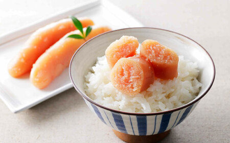 訳あり！辛子明太子（切子）500g ≪築上町≫【株式会社木村食品】 めんたいこ 博多明太子 無着色 切れ子[ABEB001]