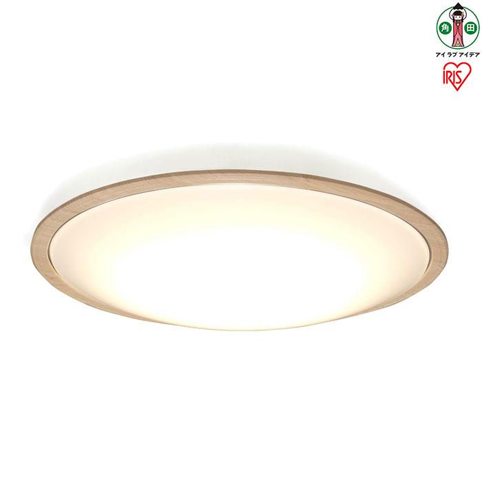 【ふるさと納税】LED シーリングライト 5.11 音声操作 ウッドフレーム 14畳 調色 工具・工事不要 リモコン付き アイリスオーヤマ 家電 電化製品 点灯タイマー おやすみタイマー 節電 省エネ CL14DL-5.11WFV-U | シーリングライト アイリスオーヤマ 照明 照明器具