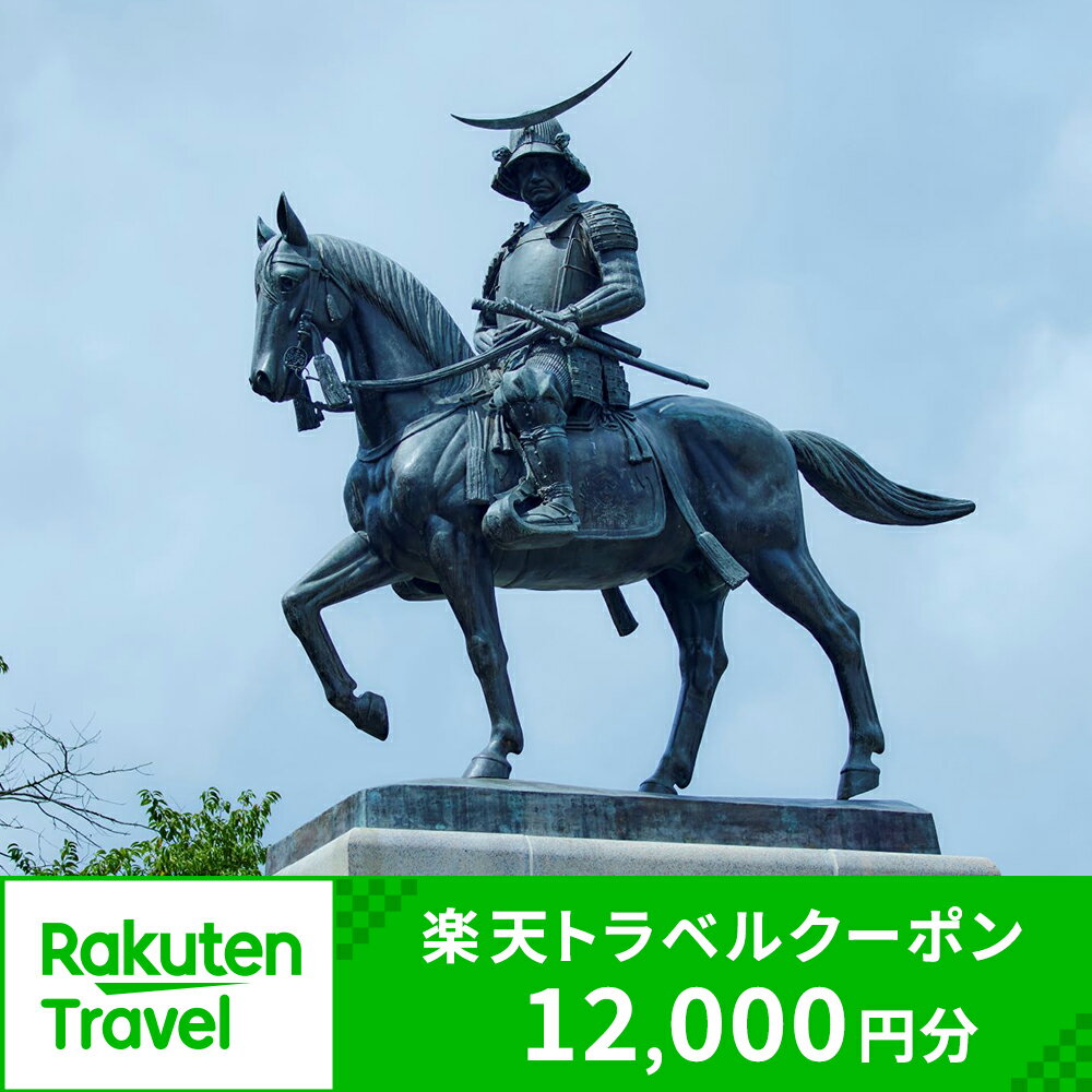 【ふるさと納税】宮城県仙台市の対象施設で使える 楽天トラベルクーポン 寄付額40,000円 (クーポン 12,000円分)　【高級宿・宿泊券・旅行】