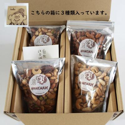 ふるさと納税 松山市 自然をほおばるsola ミックスナッツ セレクト |  | 01