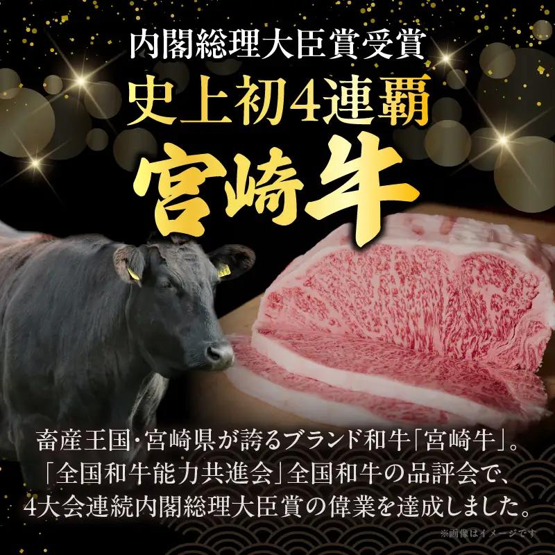 宮崎牛ロース(焼肉用)計800g 肉 牛 牛肉 国産_T050-0045