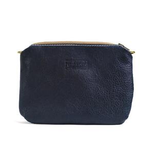 天神ワークス レザーサコッシュSP05【NAVY】