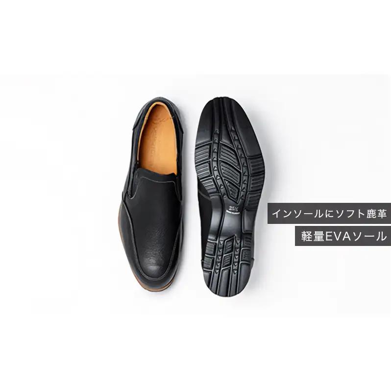 倭イズム ( ヤマトイズム ) 鹿革 シューズ YA3302 （ ブラック ） 27.0cm
