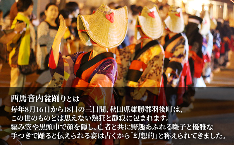 【返礼品なし】西馬音内盆踊り 実行委員会支援（秋田県羽後町）7,000円 応援 支援 寄附のみ 【羽後町ふるさと納税】