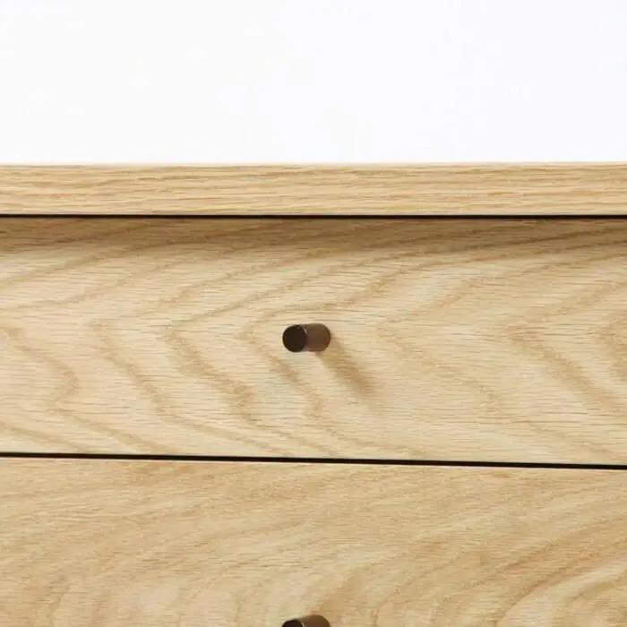 旭川家具　山室家具製作所　プロトNo.619 チェスト60　ナラ 【 国産 無垢 インテリア 木製 収納 ナチュラル キャビネット チェスト リビング ダイニング 北海道 】 _01963