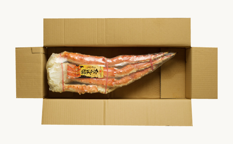 ＜12月8日決済分まで年内配送＞ボイルたらばがに脚約2kg×1肩(エアブラスト凍結) D-11052