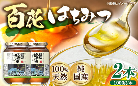 恵那 百花蜂蜜 2本セット (1000g×2本) / 恵那市 / はち工房こうけつ [AUDF037]