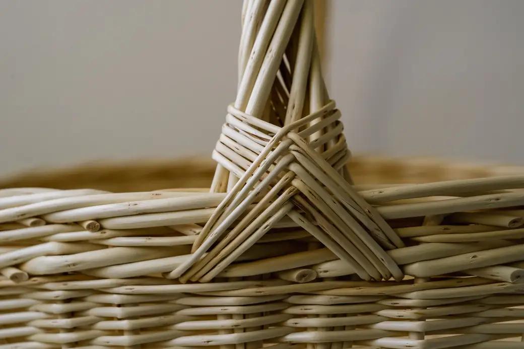 【伝統工芸品】KORI ANRI JAPAN「BASKET S ヤナギのバスケット」柳行李 / 豊岡杞柳細工 100年持つ収納 雑貨 ハンドメイド