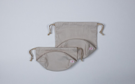 めおと 弁当箱セット 木蓋 ステンレス シリコンパッキン 巾着袋 [株式会社プラスワイズ] 【058S009】