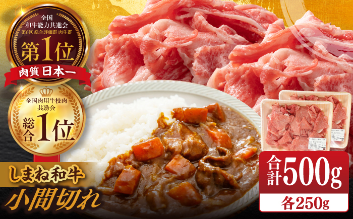 【ブランド牛・しまね和牛】小間切れ 250g×2パック カレー・シチュー用 島根県松江市/Do corporation株式会社（しまね和牛） [ALFU014]