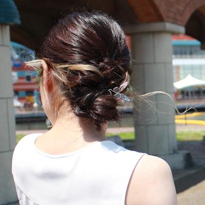 ふるさと納税 静岡市 【女性のアイデア×職人技】KANZASHI　Butterfly　Lady　1本 |  | 02