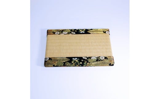 比叡山の雅＝伝統のミニ畳 １枚 - 消臭効果がある華やかなミニ畳　イエロー - [UM001_YE  ]/ 畳 たたみ 滋賀県 大津市