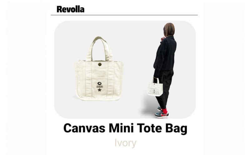 
            005-132　【アイボリー】水筒が倒れない仕切り帆布ミニトートバッグ バッグ カバン ファッション 水筒が倒れない仕切り帆布 ミニトートバッグ アウトドア おしゃれ 静岡県 牧之原市 REVOLLA
          