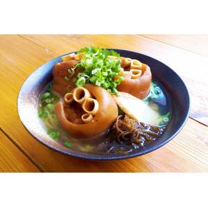 地元民から人気の名店 幸ちゃんそば もずく生麺 てびちそば 6食セット【配送不可地域：離島】【1691208】