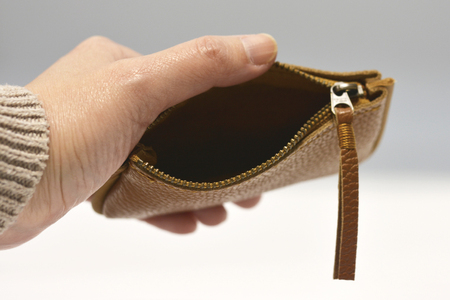 コインケース カードケース キャメル AX133-7