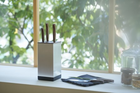 包丁2点セット＆スタンド（三徳＆ペティ）和 NAGOMI