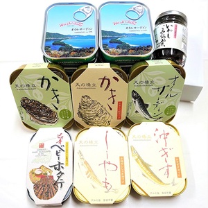 竹中罐詰 オリジナルセット 17点詰め合わせ オイルサーディン 加工食品 魚貝類 オリジナルセット 詰め合わせ 缶詰 佃煮 いわし 牡蠣 沖ぎす  myz04 myz11 myz21