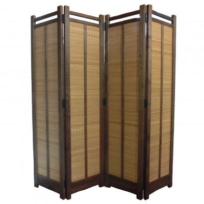 ふるさと納税 富田林市 凜と立つ 楢無垢 高さ150cm ツートンカラー プレミアムパーティション |  | 03