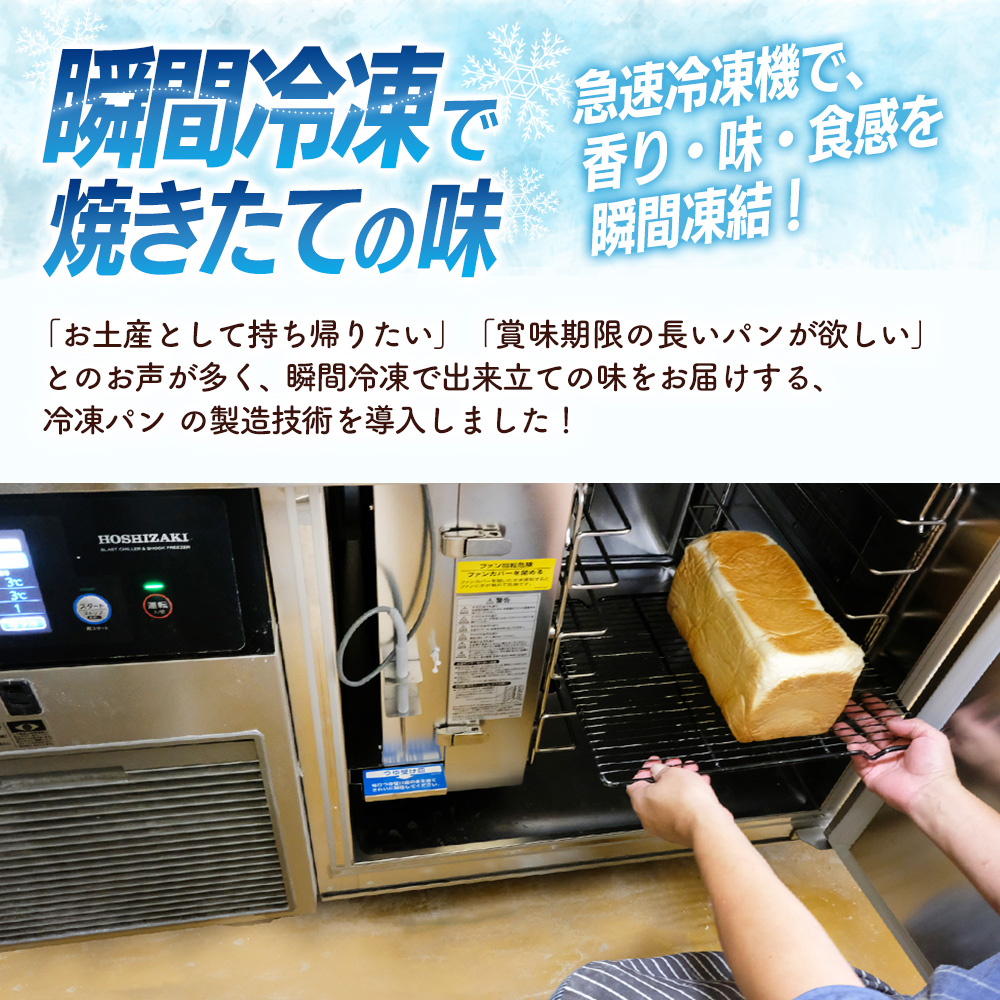 【隔月6回定期便】4種類のパン焼きたての味直送便【瞬間冷凍 食パン 純国産 佐賀県産 厳選素材 こだわり製法】(H111116)