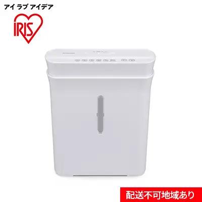 パーソナルシュレッダー クロスカット PS-A8C-W ホワイト アイリスオーヤマ シュレッダー