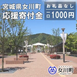 【返礼品なし】女川町への応援寄附(一口1,000円)