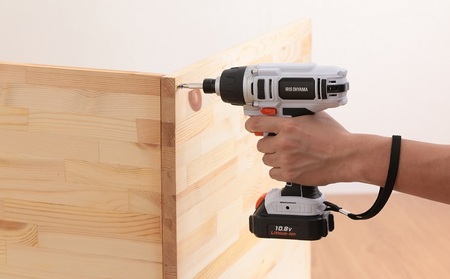 インパクトドライバー 充電式 アイリスオーヤマ DIY 工具 電動工具 電動ドライバー ビットセット ドリル ドライバー インパクトドリル コードレスドライバー スクリュードライバー 充電式インパクト