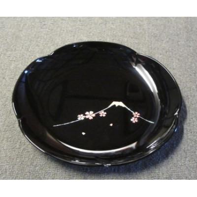 ふるさと納税 高岡市 【高岡漆器】梅型鉢　桜富士　螺鈿