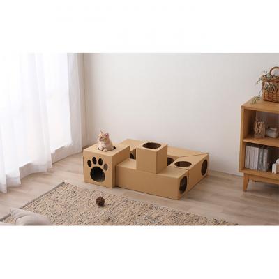 ふるさと納税 大河原町 ねこねこトンネル フルセット P-NTFキャットウォーク 猫 猫用品アイリス[53751674] |  | 02