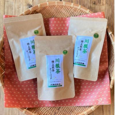ふるさと納税 川根本町 川根本町産 お気軽マグで楽しむ　本格川根銘茶 上級川根茶ティーバッグ3袋セット　10-48 |  | 02