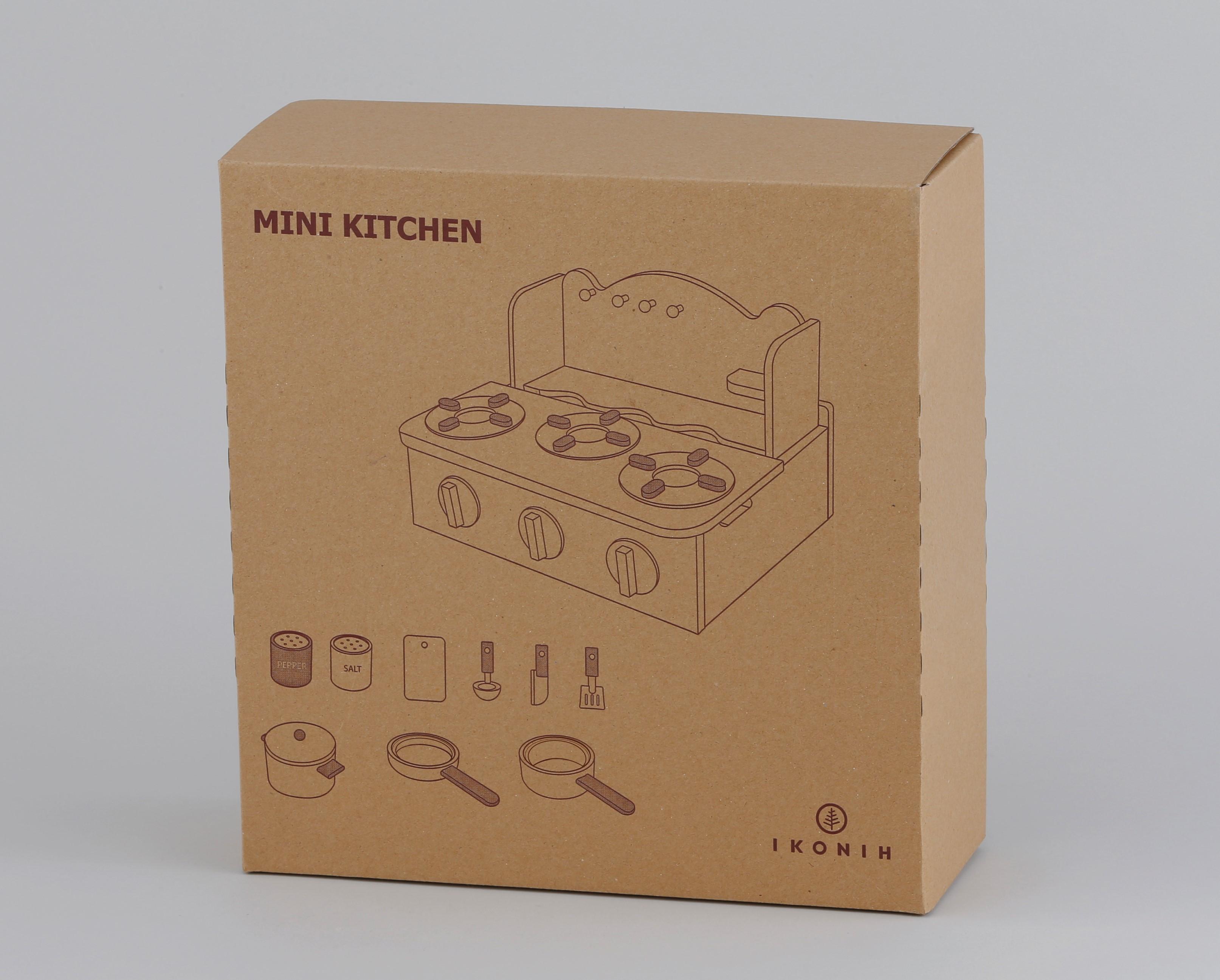 国産檜 おもちゃ IKONIH／アイコニー ミニキッチン