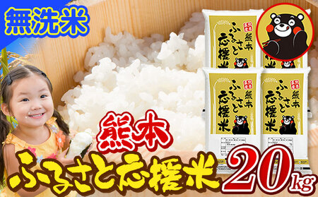 米 無洗米 家庭用 熊本 ふるさと応援 米  20kg《11月-12月より出荷予定(土日祝を除く)》熊本県産 白米 精米 山江村 ブレンド米 国産 洗わず コロナ おうちご飯 予約 返礼品 発送 配送 SDGs