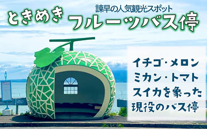 ＜フルーツバス停＞マスキングテープ5種・カラフルマグネット5種 / テープ マスキングテープ マグネット 雑貨 文房具 / 諫早市 / 諫早観光物産　コンベンション協会 [AHAB027]