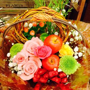 フラワーアレンジ（ギフトにも）花産地伊那から全国へ【020-18】