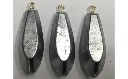 【 釣り具 】 オモリ 60号 15個セット 釣り用　おもり 錘 雑貨 釣り用品 フィッシング 趣味 アイテム おもりセット 日本製 リサイクル 魚釣り 
