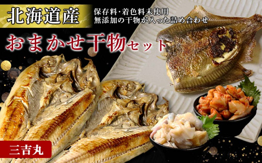 
【北海道産】海産物のプロが選ぶ！おまかせ干物セット
