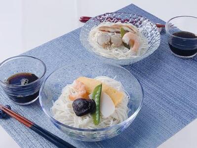 【揖保乃糸発祥の地･たつの市】 H-220 レンジで揖保乃糸【※販売期間４月～９月】