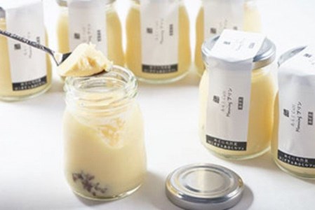 あるくカフェのモーニングプリン(小豆) 内容量90ml×8個入り