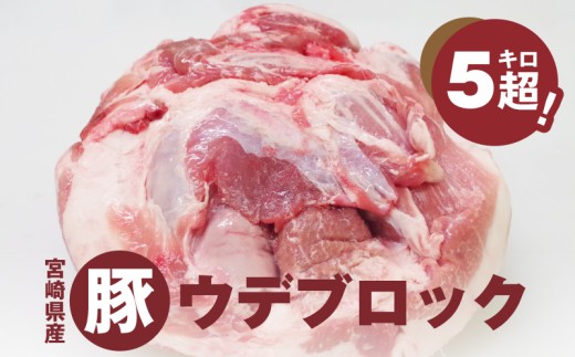 
                  宮崎県産豚ウデブロック５kg超_K16_0014_12
                