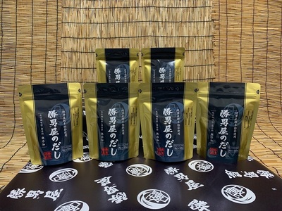 a10-158　【水産庁長官賞受賞商品】勝男屋のだし10袋入×6袋 かつお節 カツオ節 出汁パック 